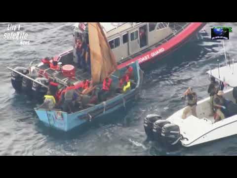 us coast guard detain migrants