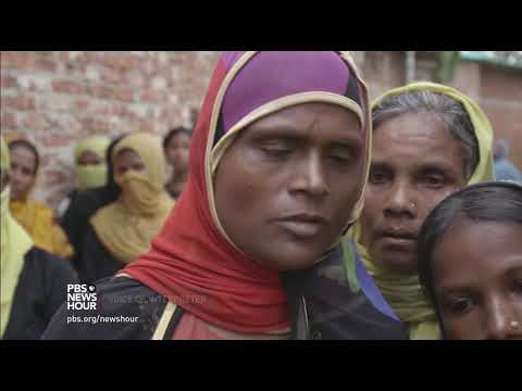 rohingya refugees flee harrowing violence