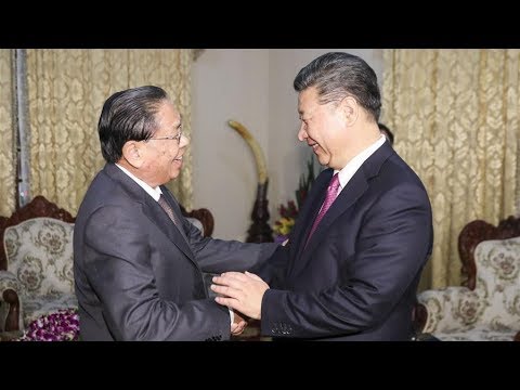 chinese president meets former president