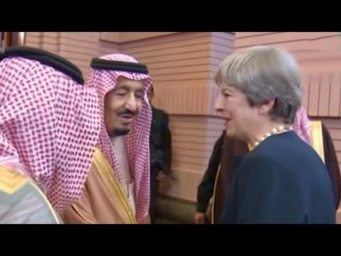 british pm meets saudi king to discuss