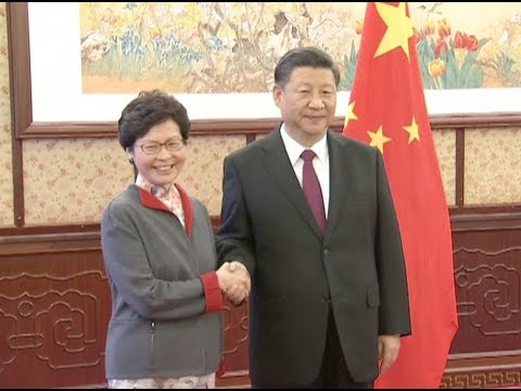 chinese president xi jinping meets chief executive