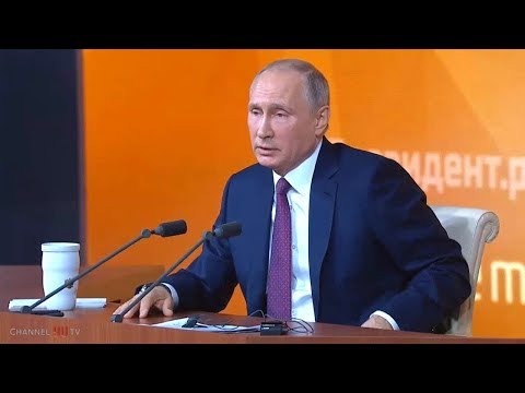 president putin on president trumppresident vladimir putin