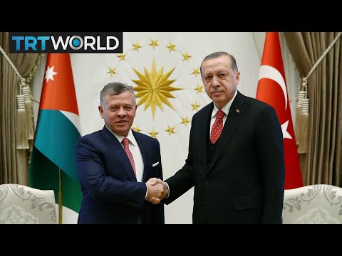 president erdogan and king abdullah speak