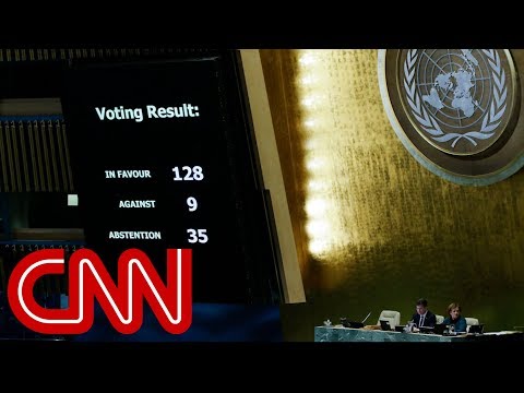 un votes to condemn trumps jerusalem decision