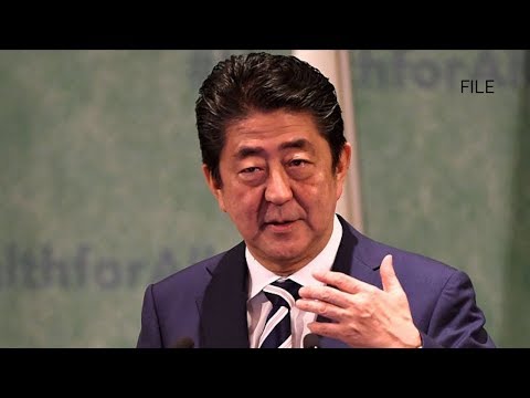 shinzo abe 2018 a year to address challenges