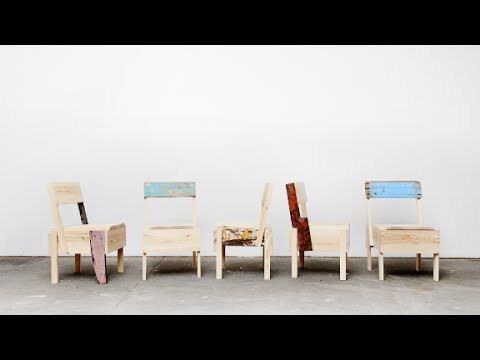 company makes furniture out of migrant shipwrecks