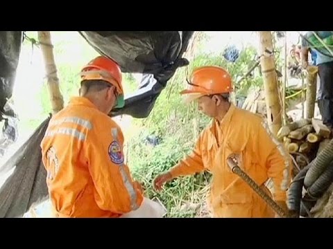 fears for colombian miners trapped in flooded gold mine