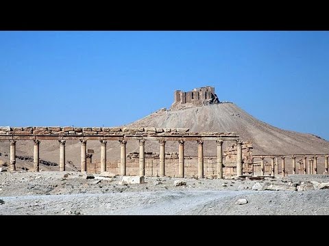 daesh release video of ancient palmyra still intact