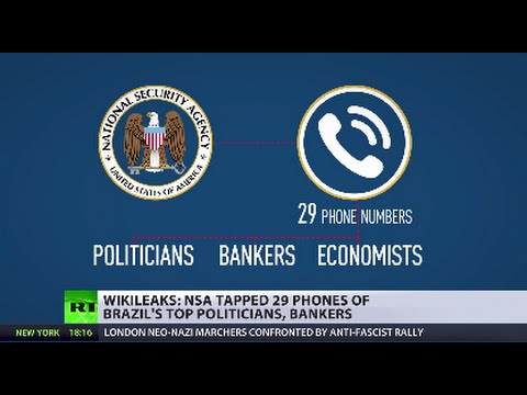 nsa tapped the phones of 29 top brazilian officials