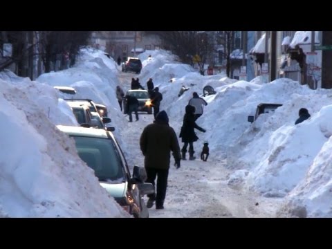 recordsetting amounts of snow hit us east coast