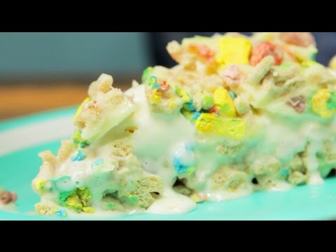 lucky charms ice cream cake