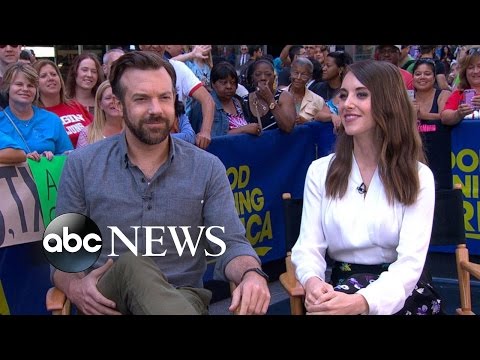 sudeikis alison brie discuss their new romantic comedy