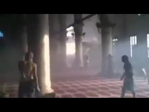 clashes break out at alaqsa mosque