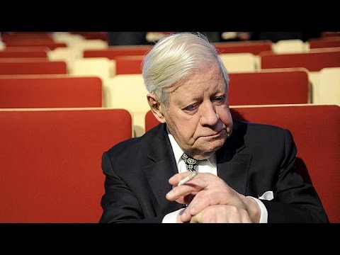 helmut schmidt euro founding father