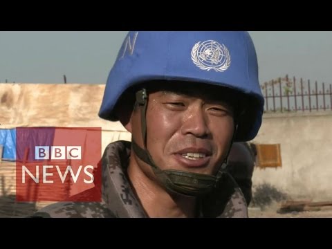 on patrol with china’s first un peacekeepers