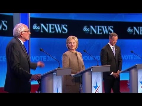 clinton hammers sanders